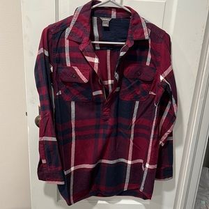 Quarter zip Flannel